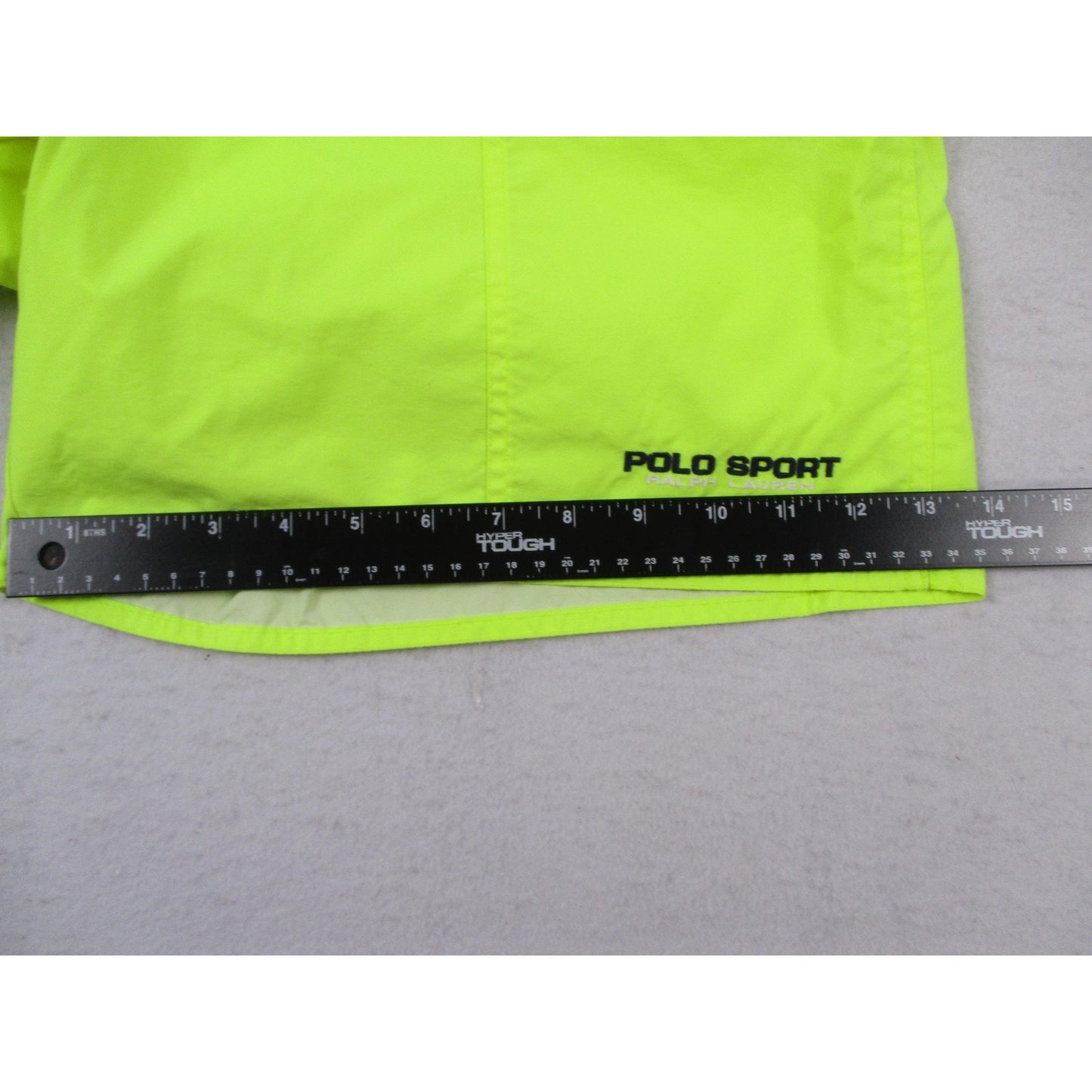 Polo Sport Ralph Lauren Swim Trunks Mens Xl Yellow Neon Mesh Lined 1730