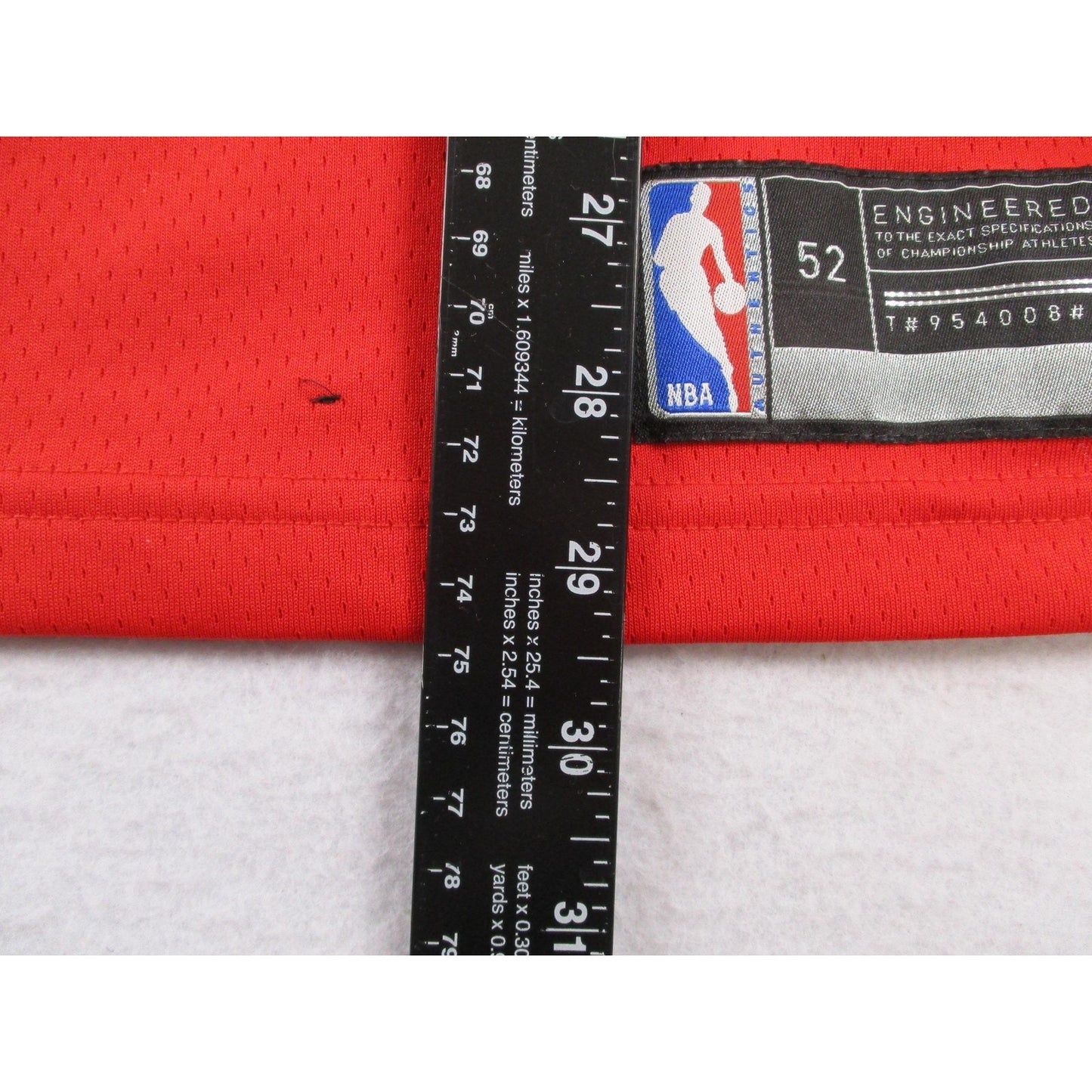 Philadelphia 76ers Jersey Mens Xl Red Nba Basketball Joel Embiid Nike Swingman