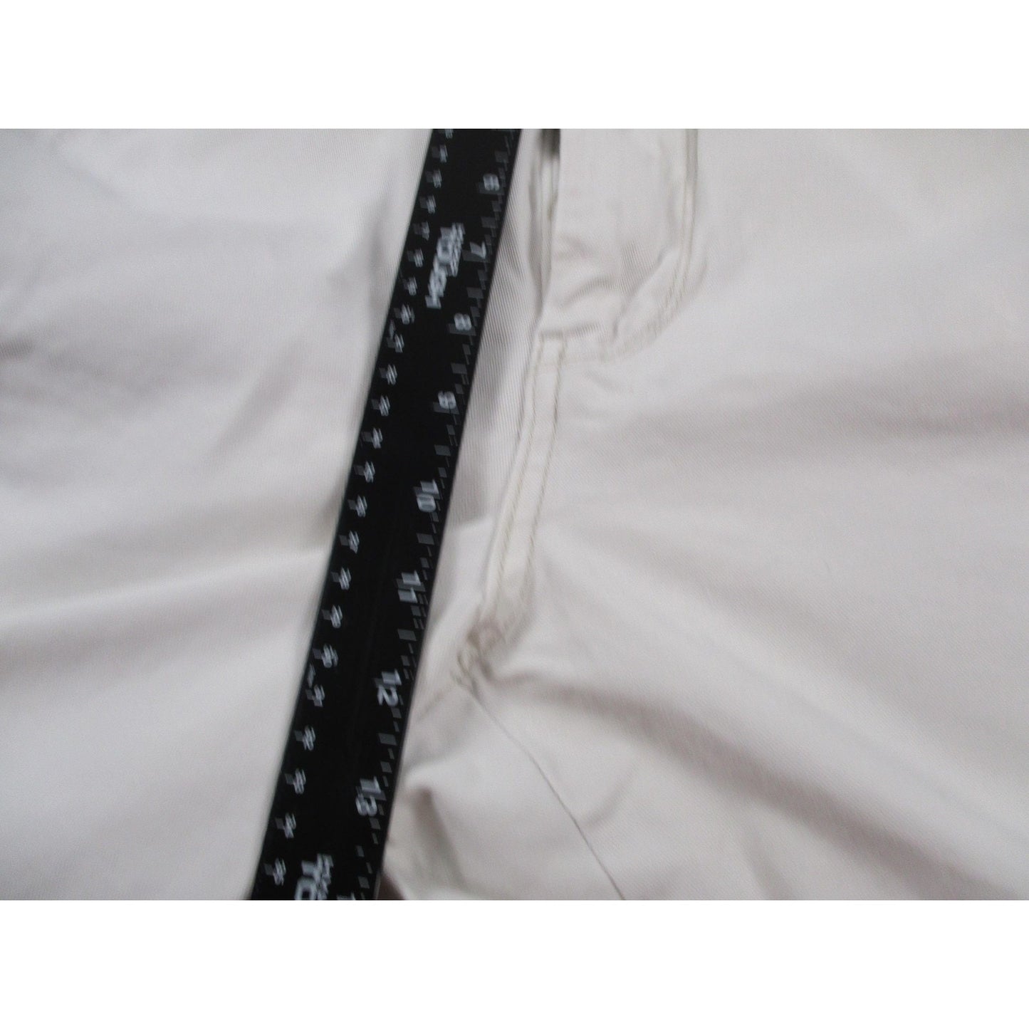 Unionbay Cargo Shorts Mens 30 White 11 Inseam Palm Tree Tropical Cotton Canvas