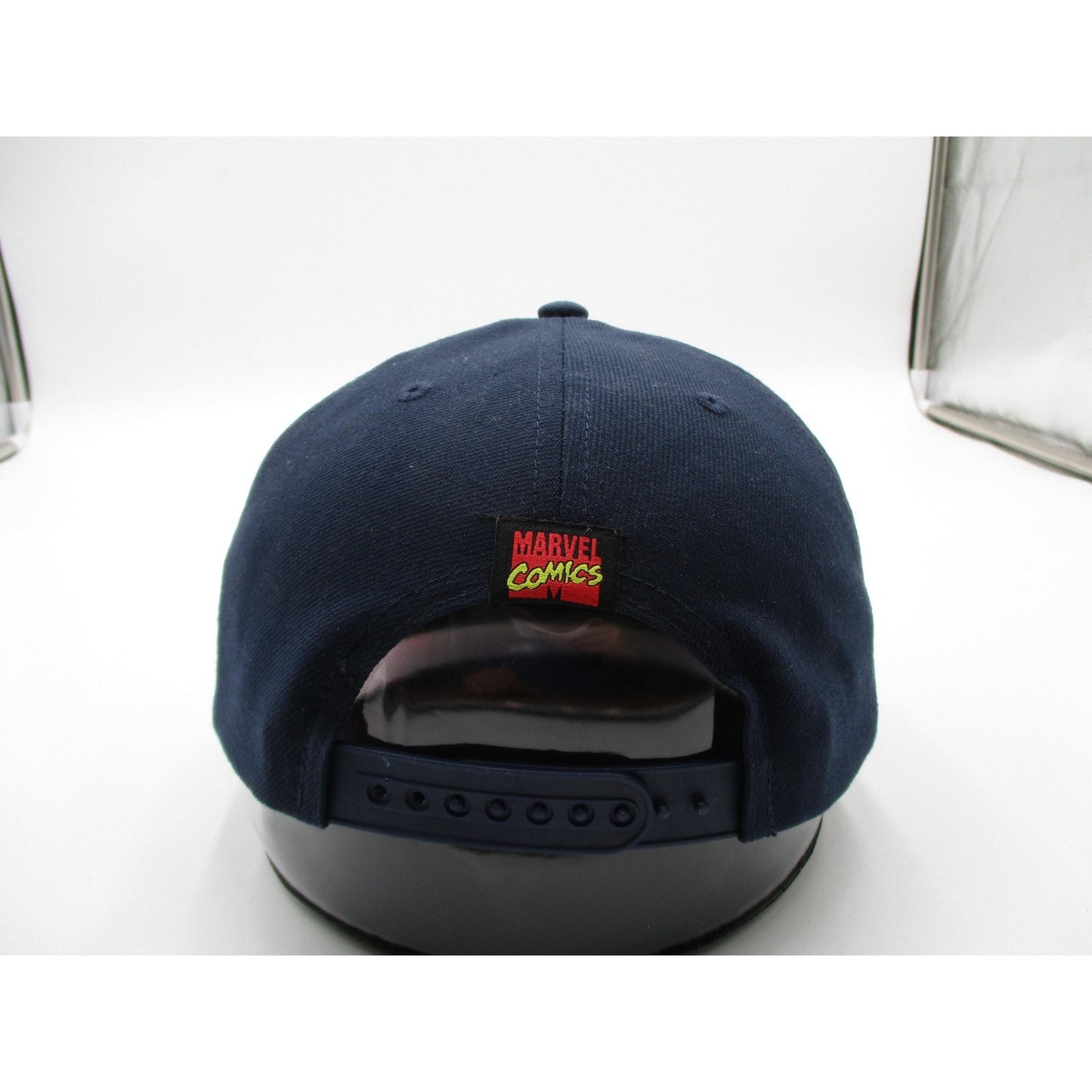 Marvel Spider Man Hat Cap Snap Back Mens One Size Blue Lids Exclusive Comics