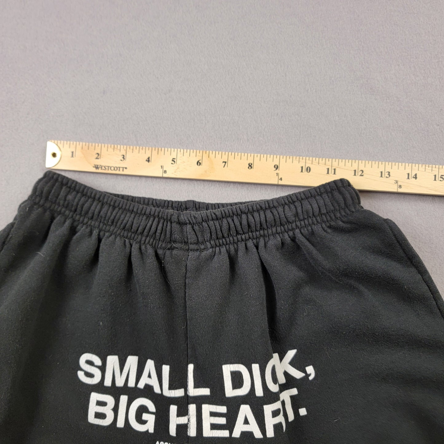 A-holes Live Forever Mens Sweatpants Small Black Graphic Jogger Preowned4