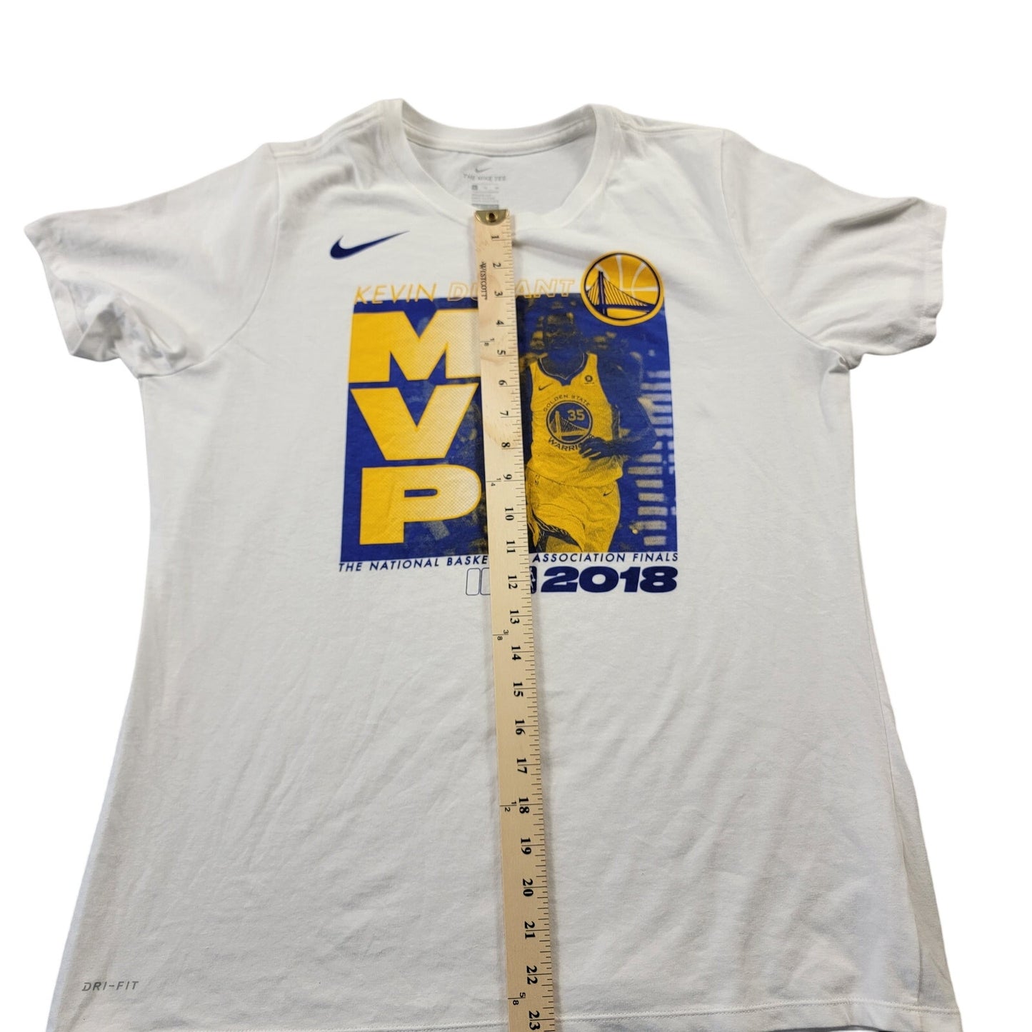 Nike Kevin Durant Golden State Warriors 2018 NBA Finals MVP Tee Shirt XL NWOT7