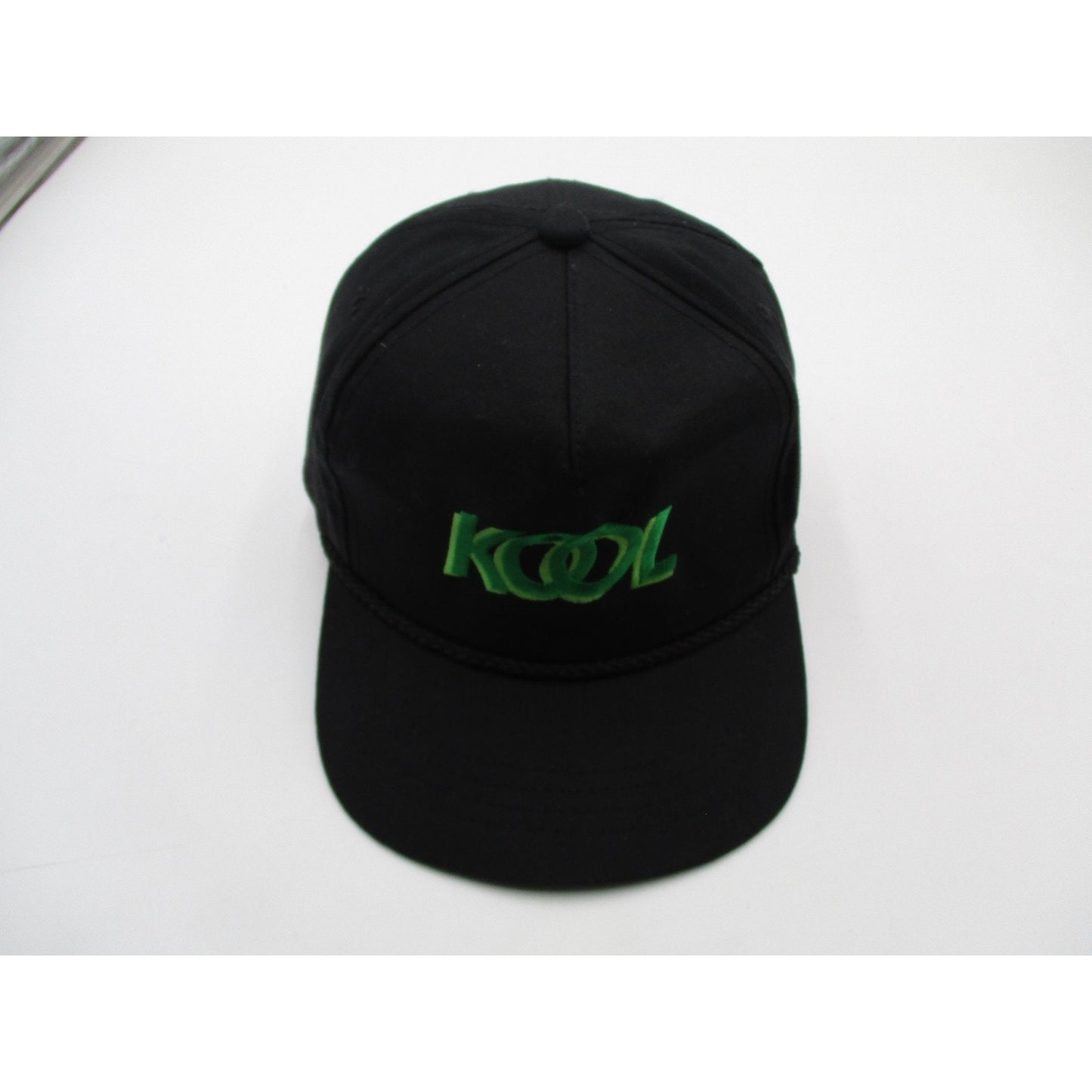 Vintage Kool Cigarettes Rope Snapback Hat Black Green Adjustable Cap Osfa Adult