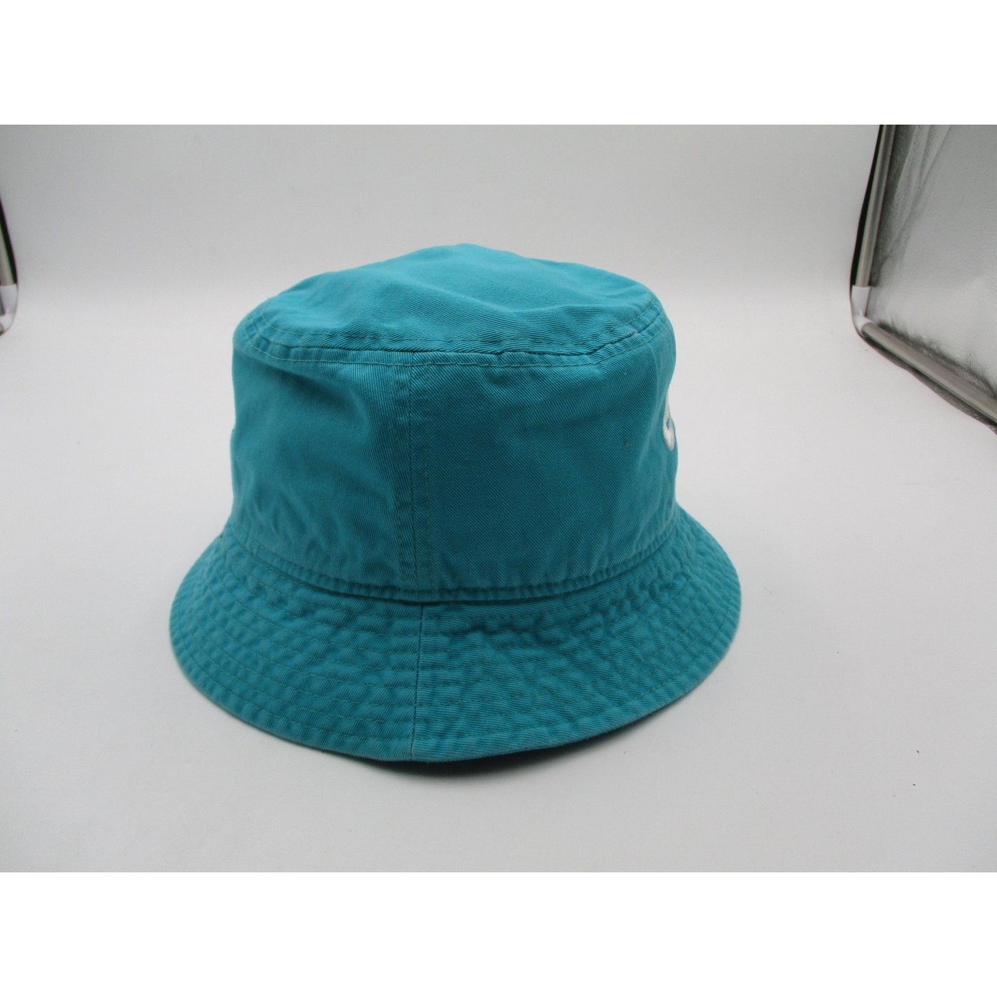 Nike Hat Bucket Mens Medium Blue Apex Cotton Twill Embroidered Swoosh Logo