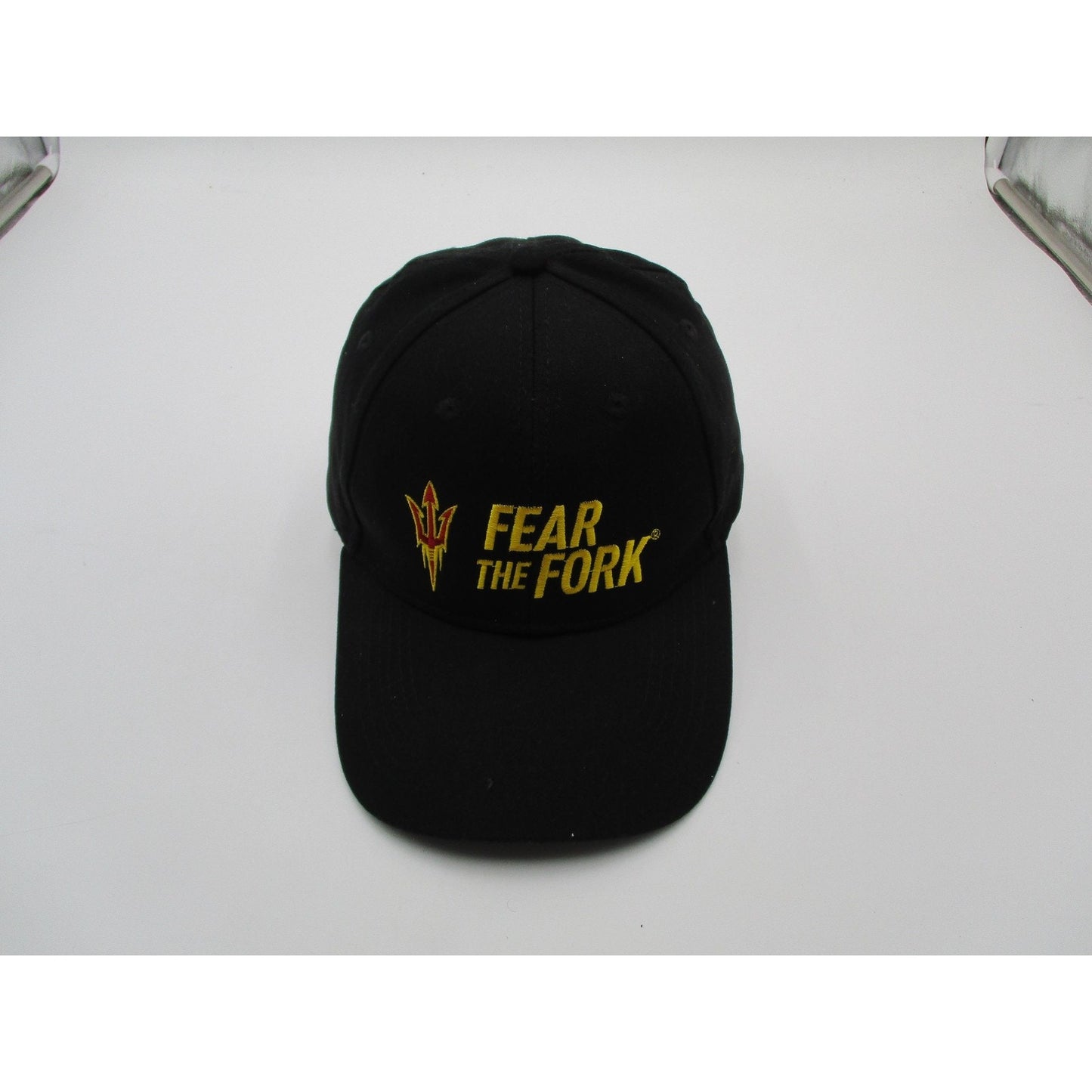 Arizona State Sun Devils Fear The Fork Hat Cap Strap Back One Size Black Ncaa