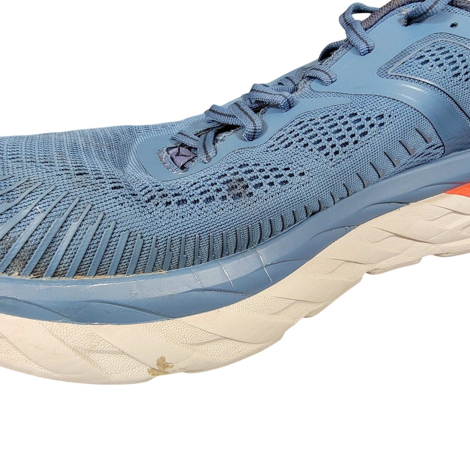 Hoka One One Bondi 7 Real Teal RTOS Mens 11 Used 1110518 *Outsole Flaw Read*5