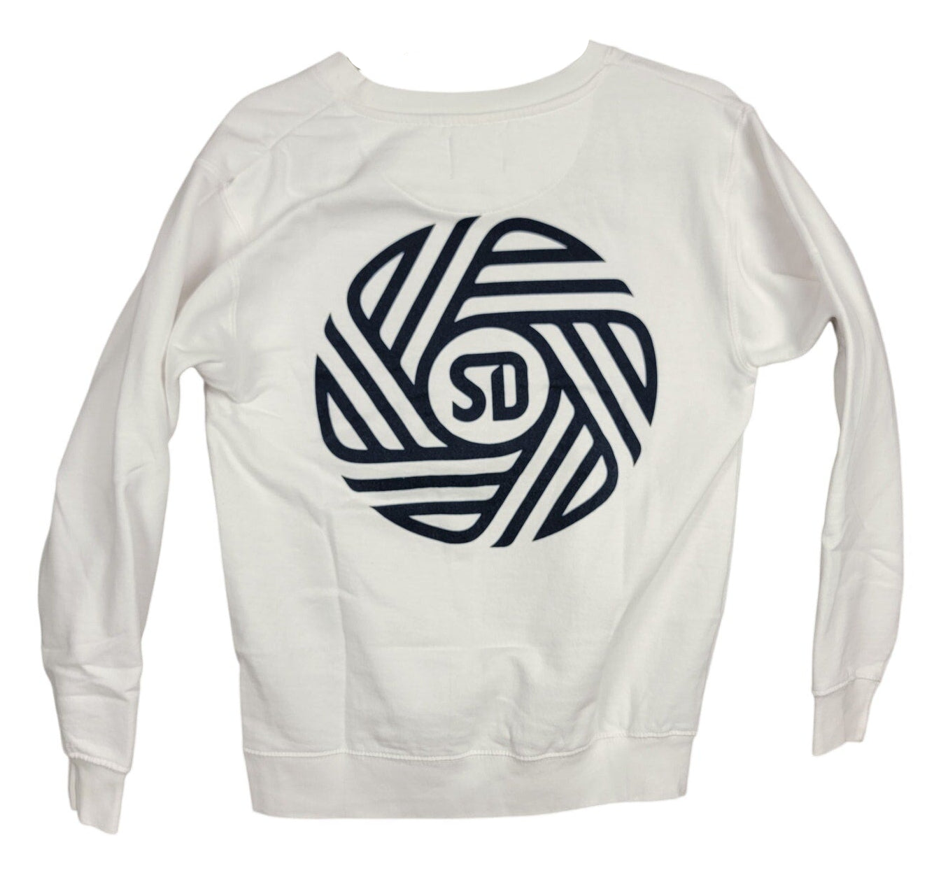 Peace Collective San Diego FC MLS Crewneck Sweatshirt White Small Preowned1