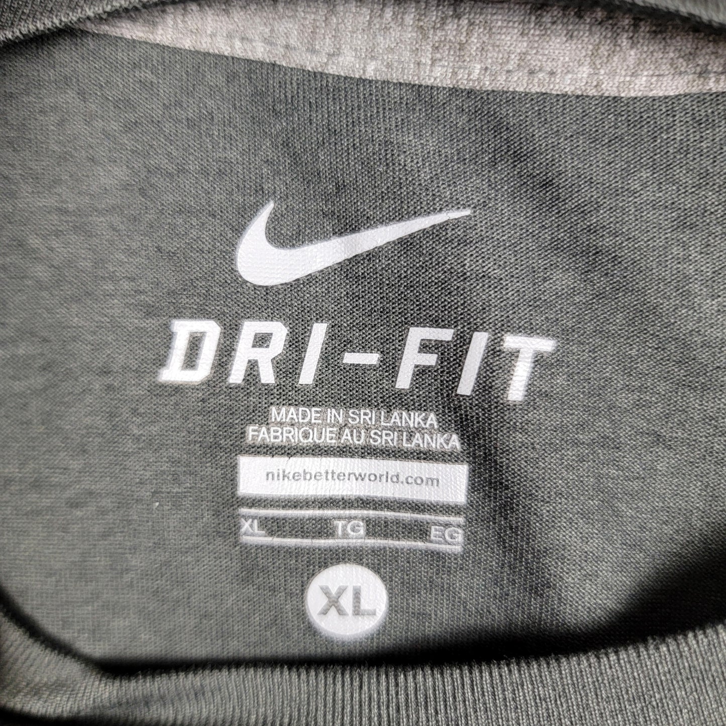 Nike USA Soccer Dri-FIT T Shirt Mens XL Black US Soccer Crest Preowned5
