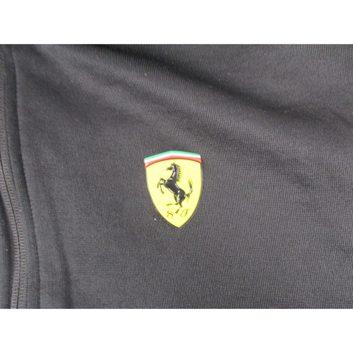 Scuderia Ferrari Set Mens L Top Xl Joggers Black Full Zip Formula 1 Racing Puma