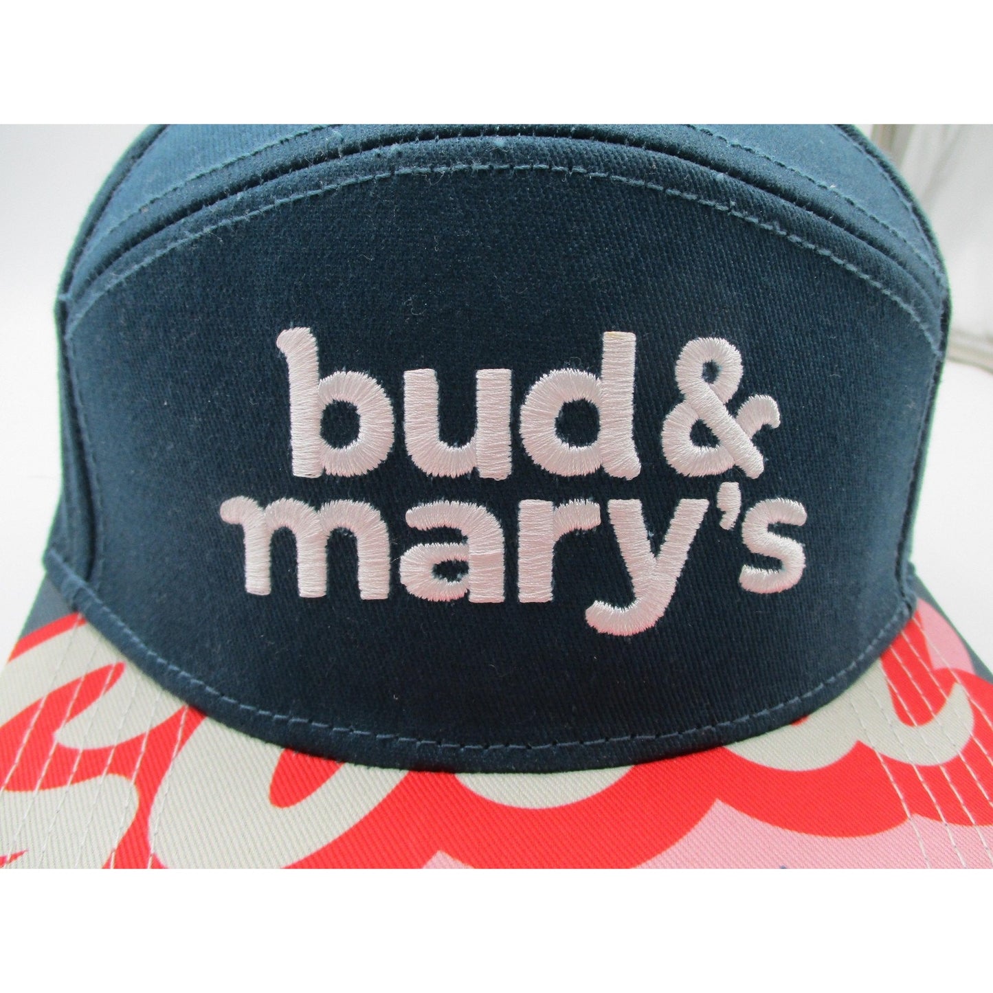 Bud Marys Dispensary Hat Cap Snap Back Mens Osfm Teal Good Vibes Graphic Brim
