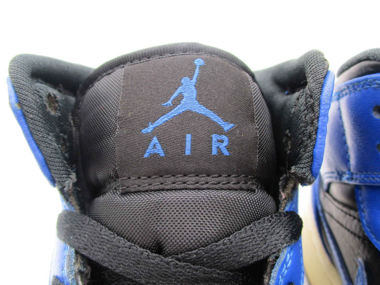 Air Jordan 1 Mid Hyper Royal GS 5Y Womens 6.5 Preowned 554725-0775