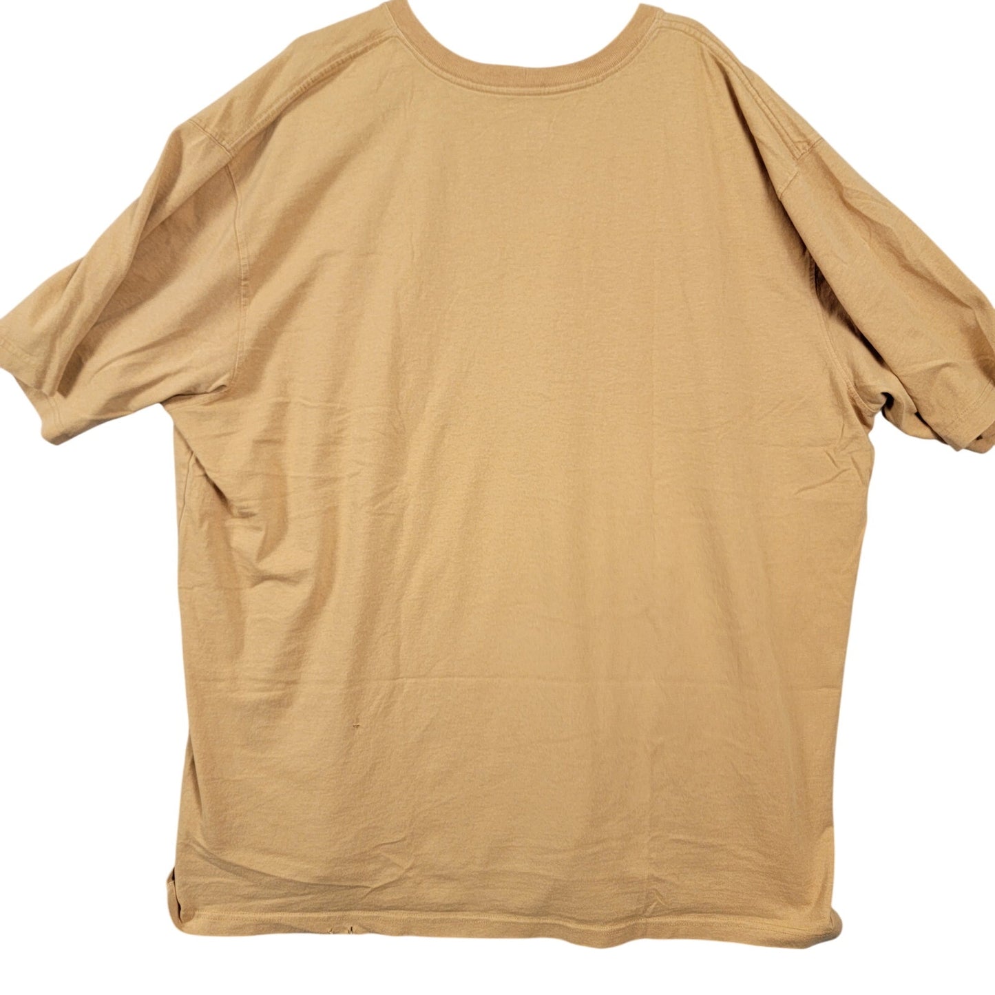 Carhartt short-sleeve T-shirt, beige, 3XL tall, original fit pre-owned 402