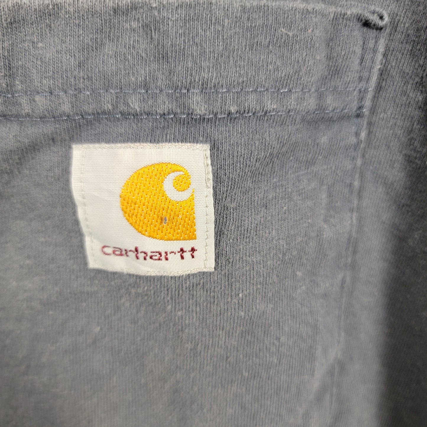 Carhartt K87 BLS Pocket T Shirt Mens 4XL Gray Original Fit Workwear3