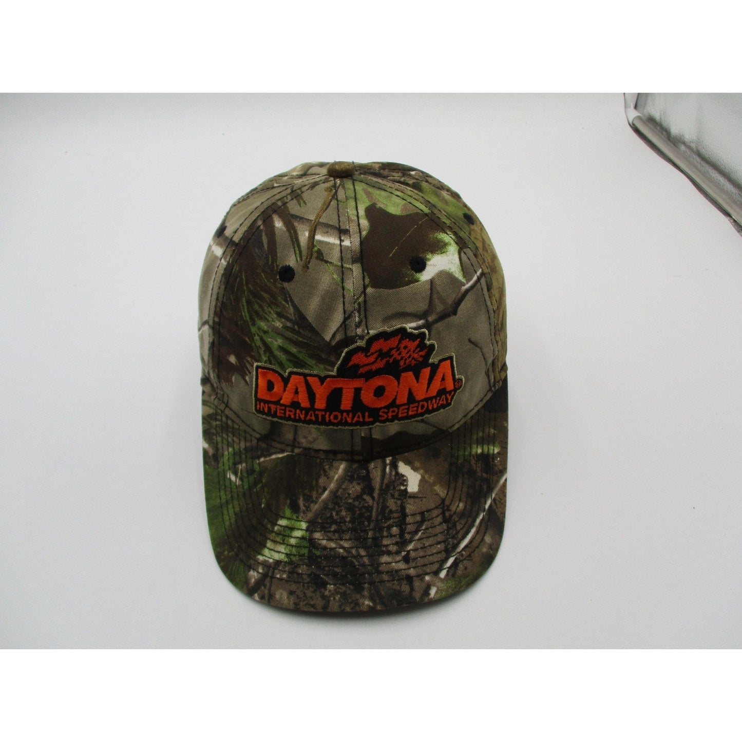 Daytona International Speedway Hat Cap Strap Back One Size Camo Nascar Mens