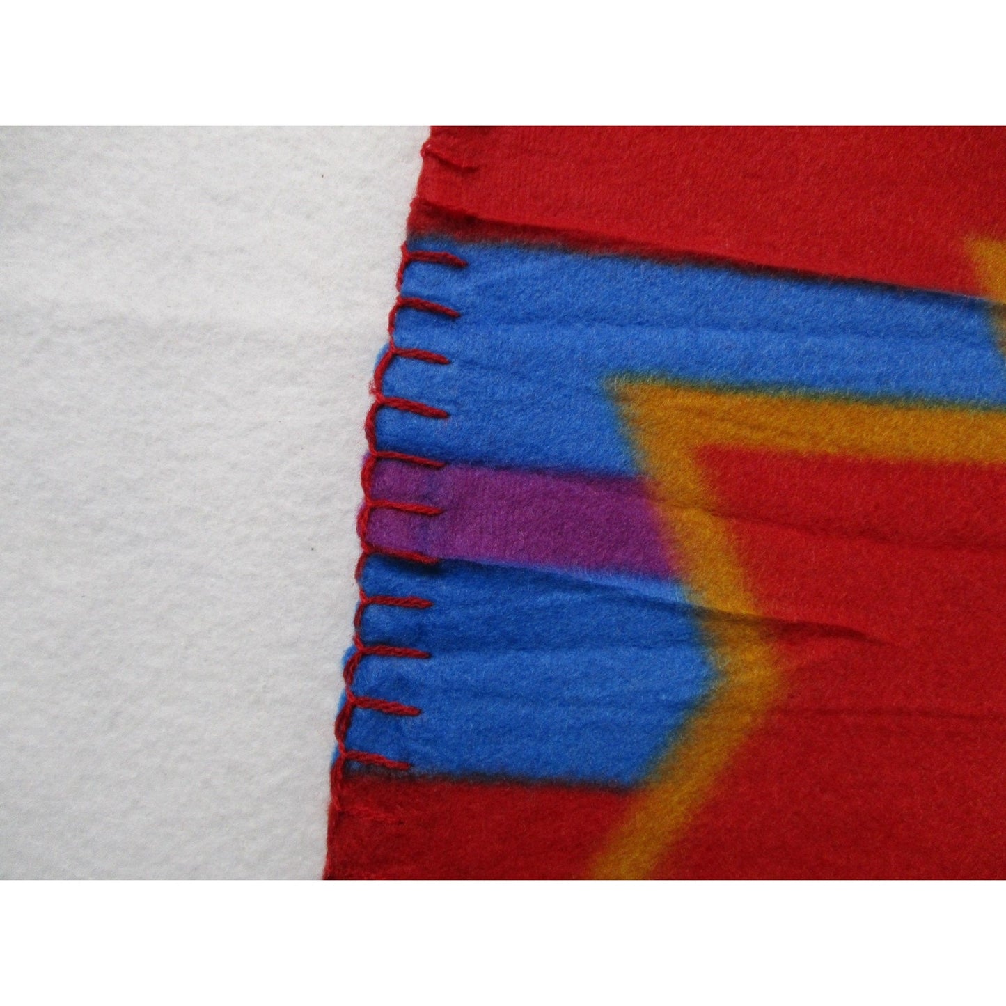 Running Strong For American Indian Youth Fleece Throw Blanket Red Southwestern
