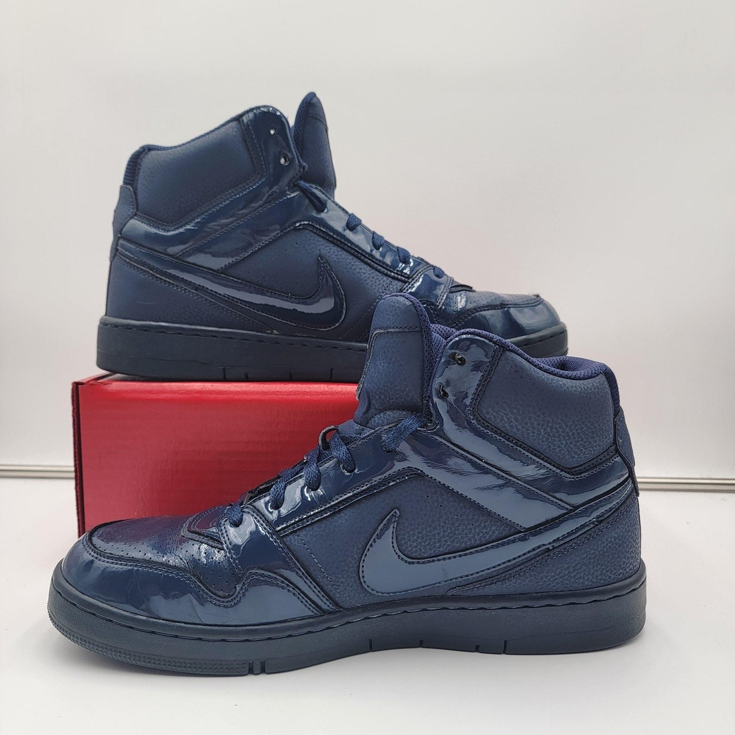 Nike Air Prestige 3 High SI 'Midnight Navy' Mens Sz 13 407036-401 2011 (335)1