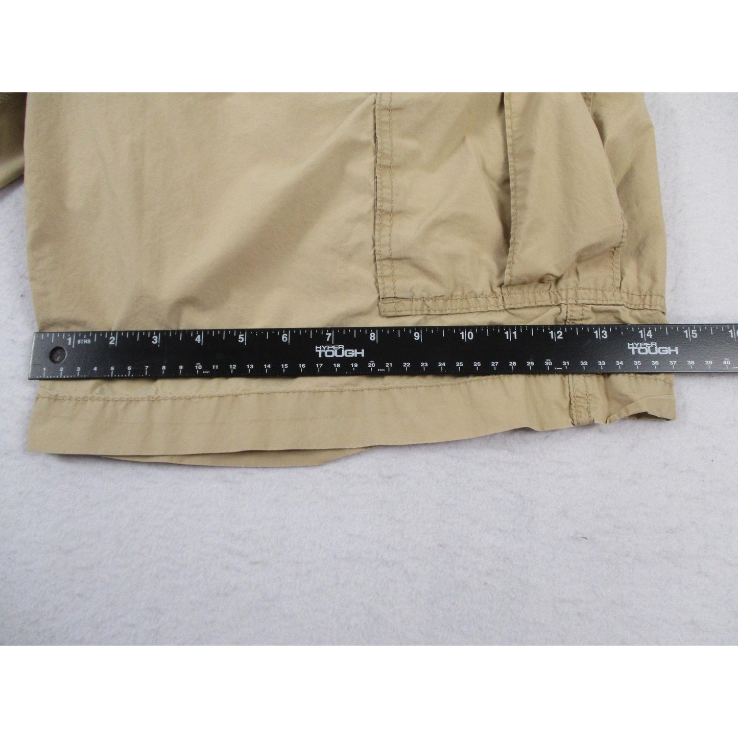 Polo Jeans Company Cargo Shorts Mens 40 Beige Usa Flag Ralph Lauren 11 Inseam