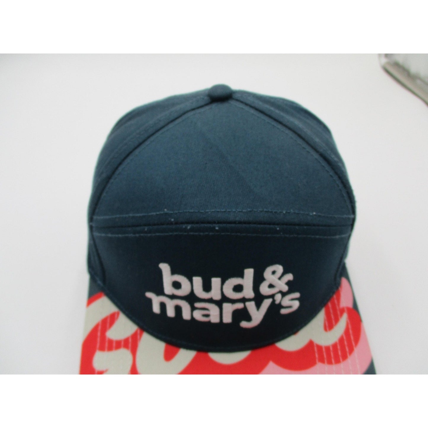 Bud Marys Dispensary Hat Cap Snap Back Mens Osfm Teal Good Vibes Graphic Brim