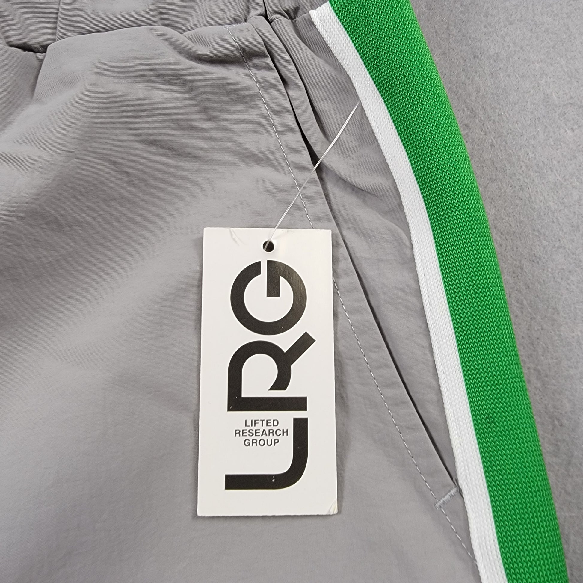 LRG Lifted Research Group Mens Track Jogger Pants Medium Gray Green NWT3