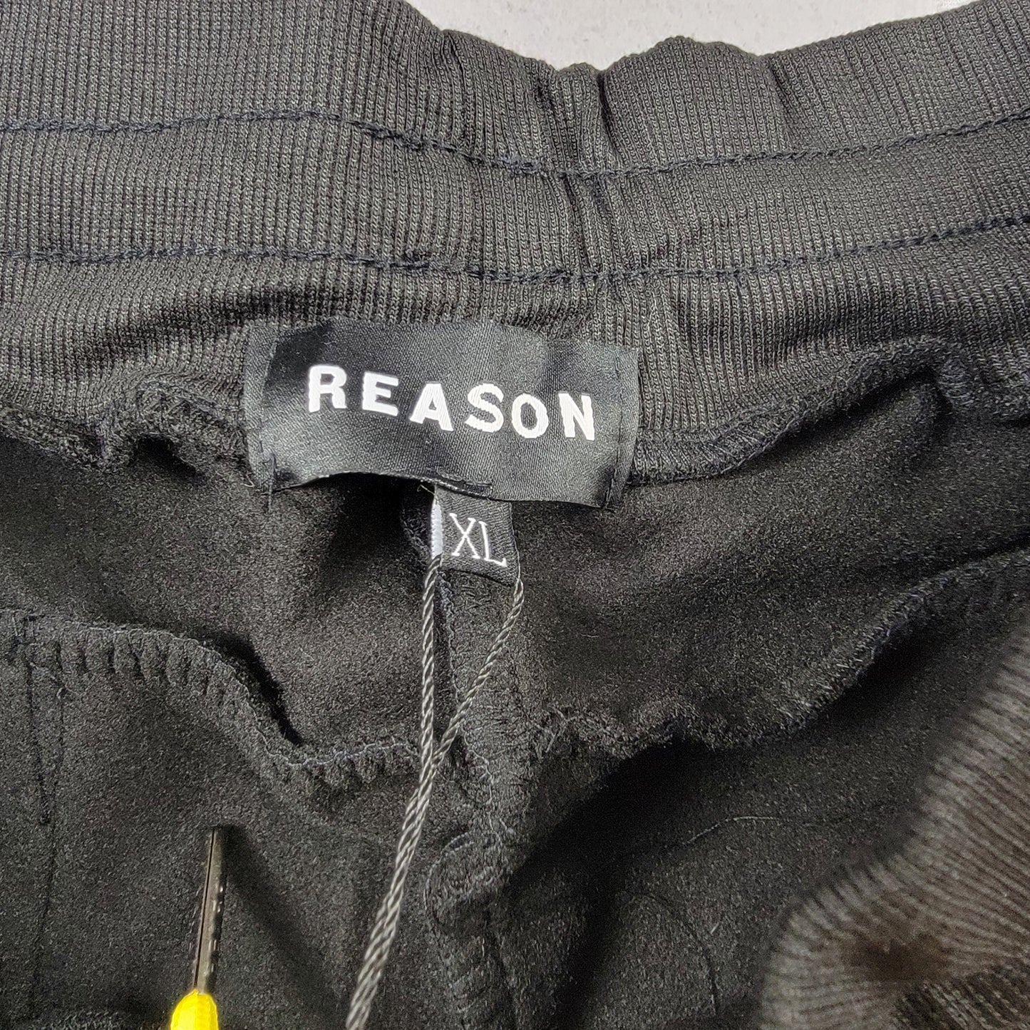 Reason Brand Mens Jogger Sweatpants Sz XL Black Leopard Graphic NWT5