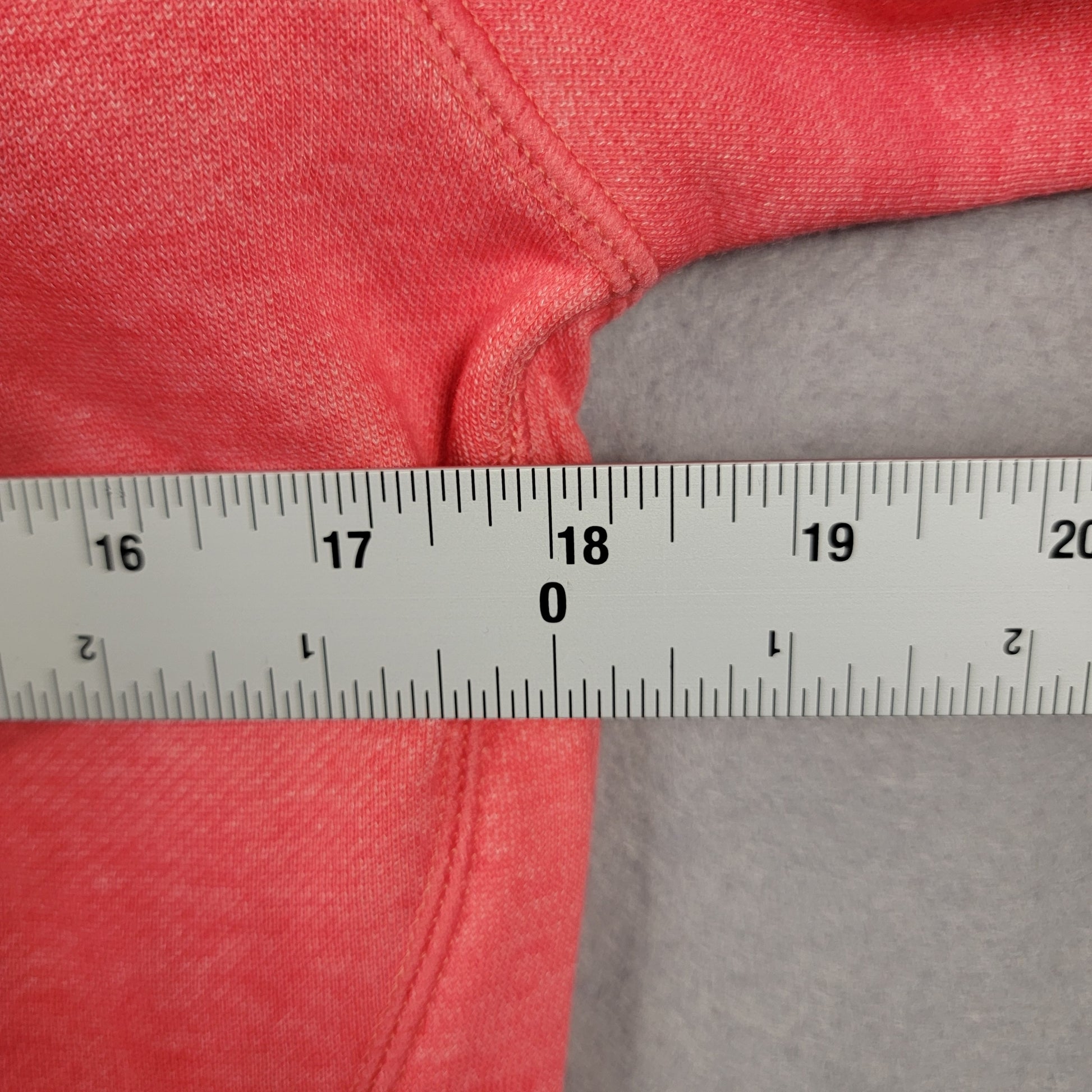 Fitwear Womens Hoodie M US 6 Coral Red Full Zip Jacket NWT8