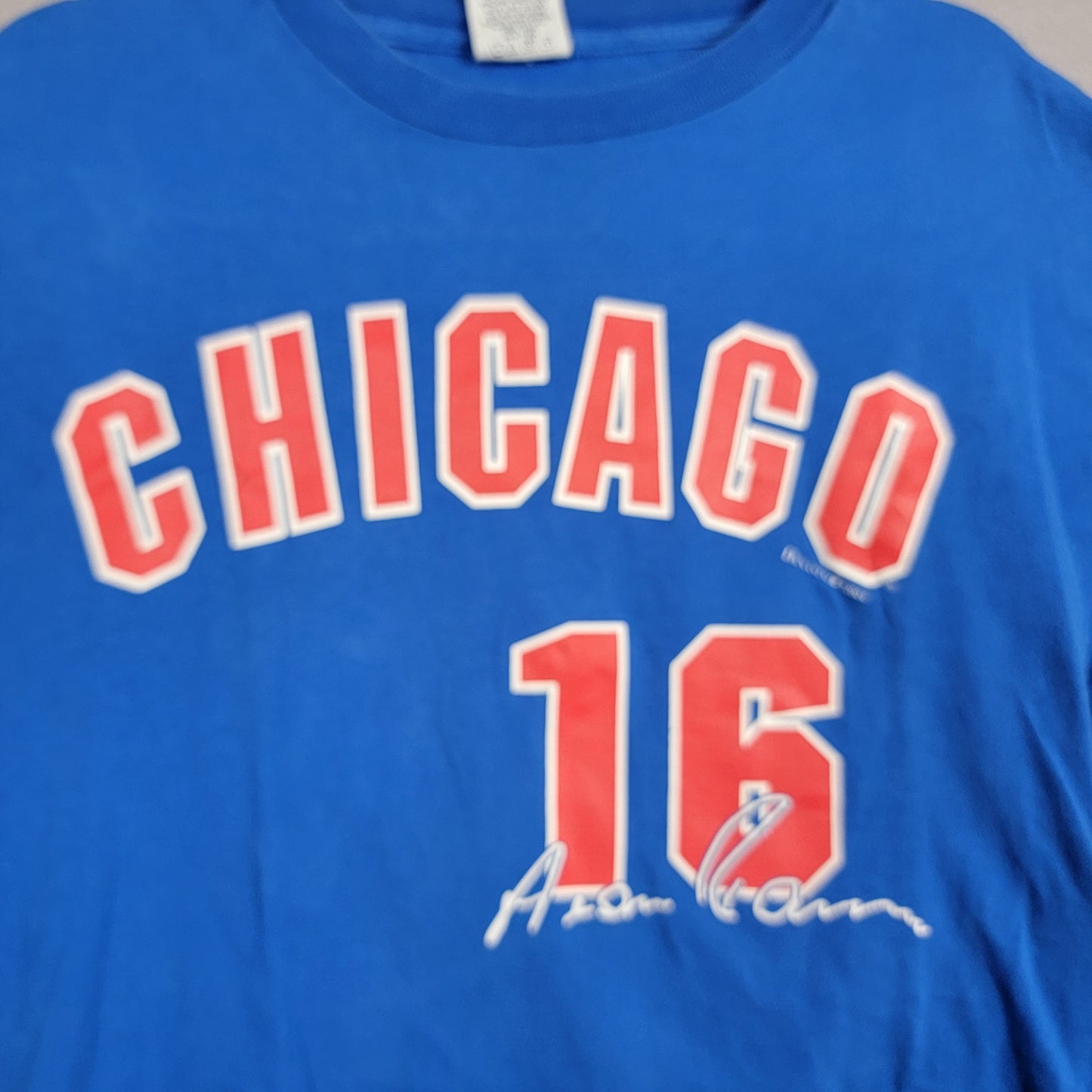 Vintage 2004 Chicago Cubs Aramis Ramirez #16 MLB Player T-Shirt Mens M Dynasty2