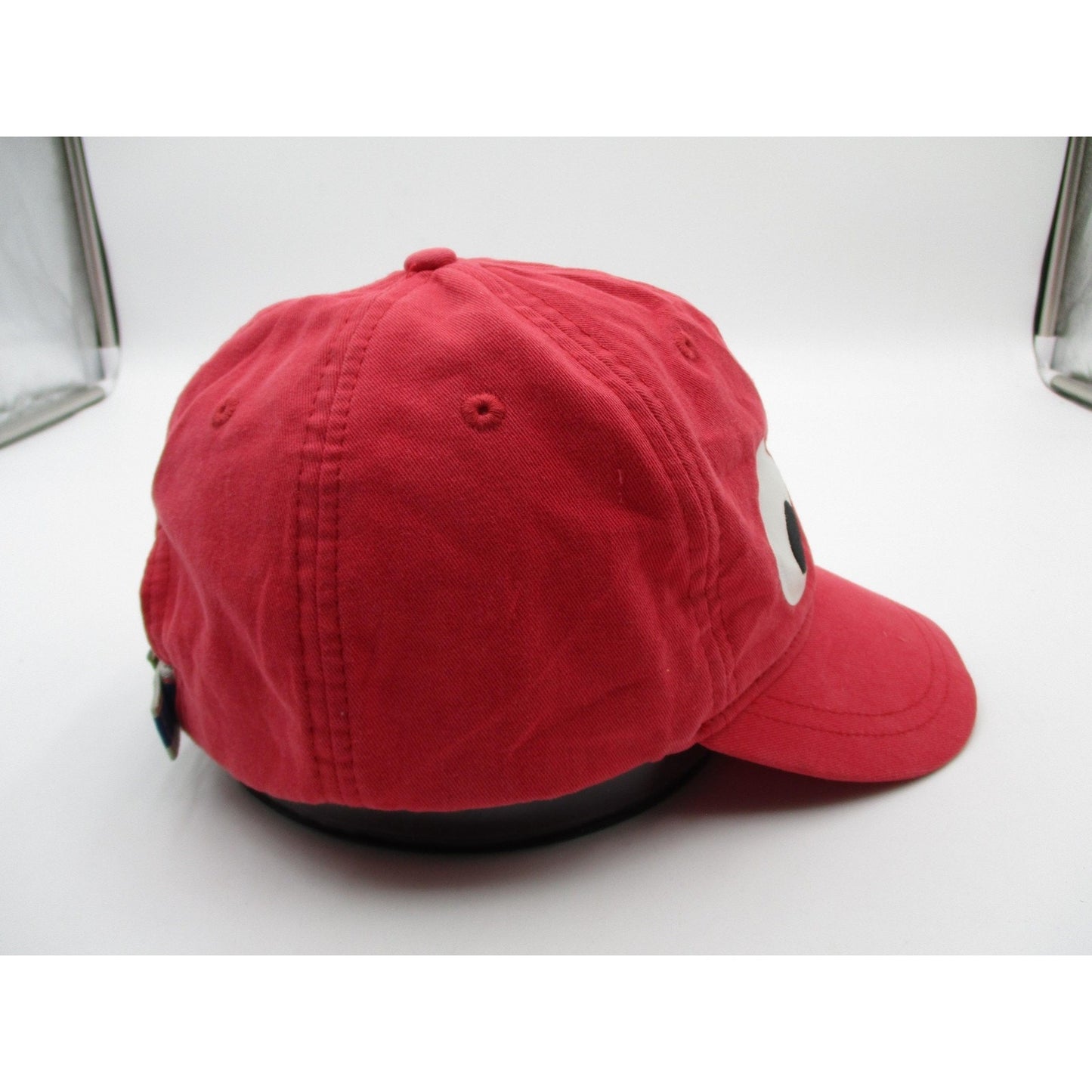 Crewcuts Hat Cap Strap Back Boys L Red Googly Eyes Cartoon Novelty Baseball