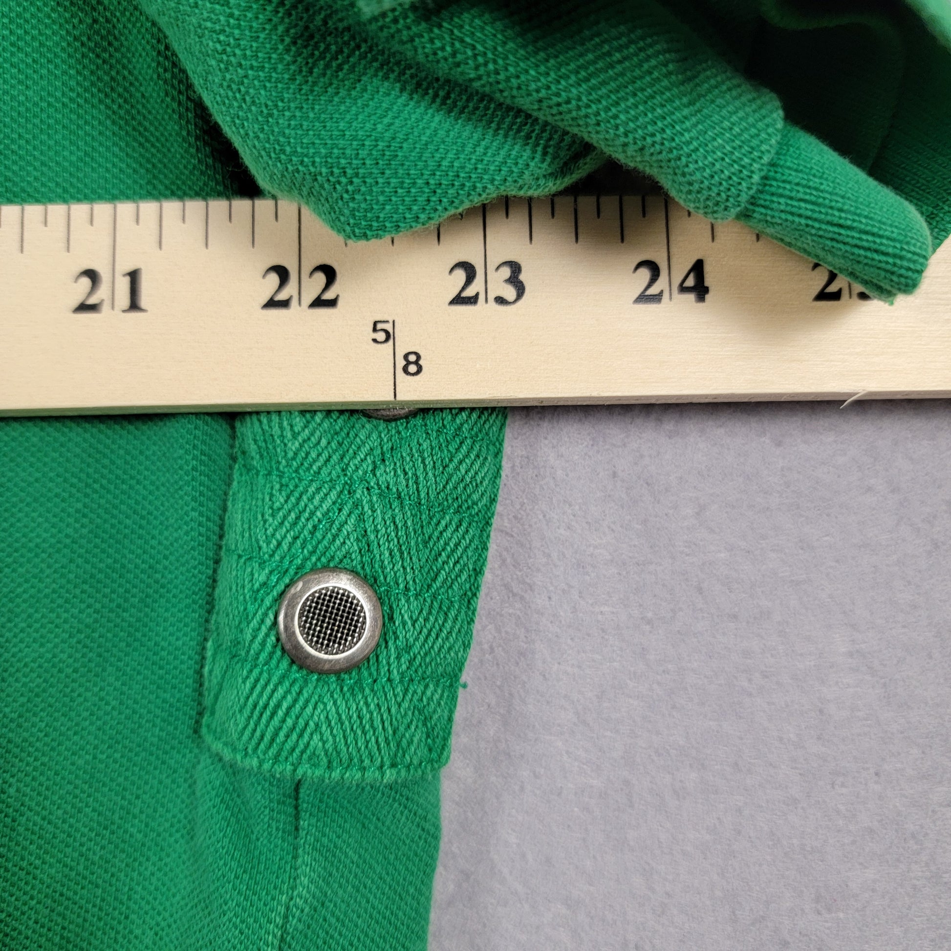 Polo Ralph Lauren Big Pony Shirt Mens L Green Navy Blue Orange Crest Polo Y2K6