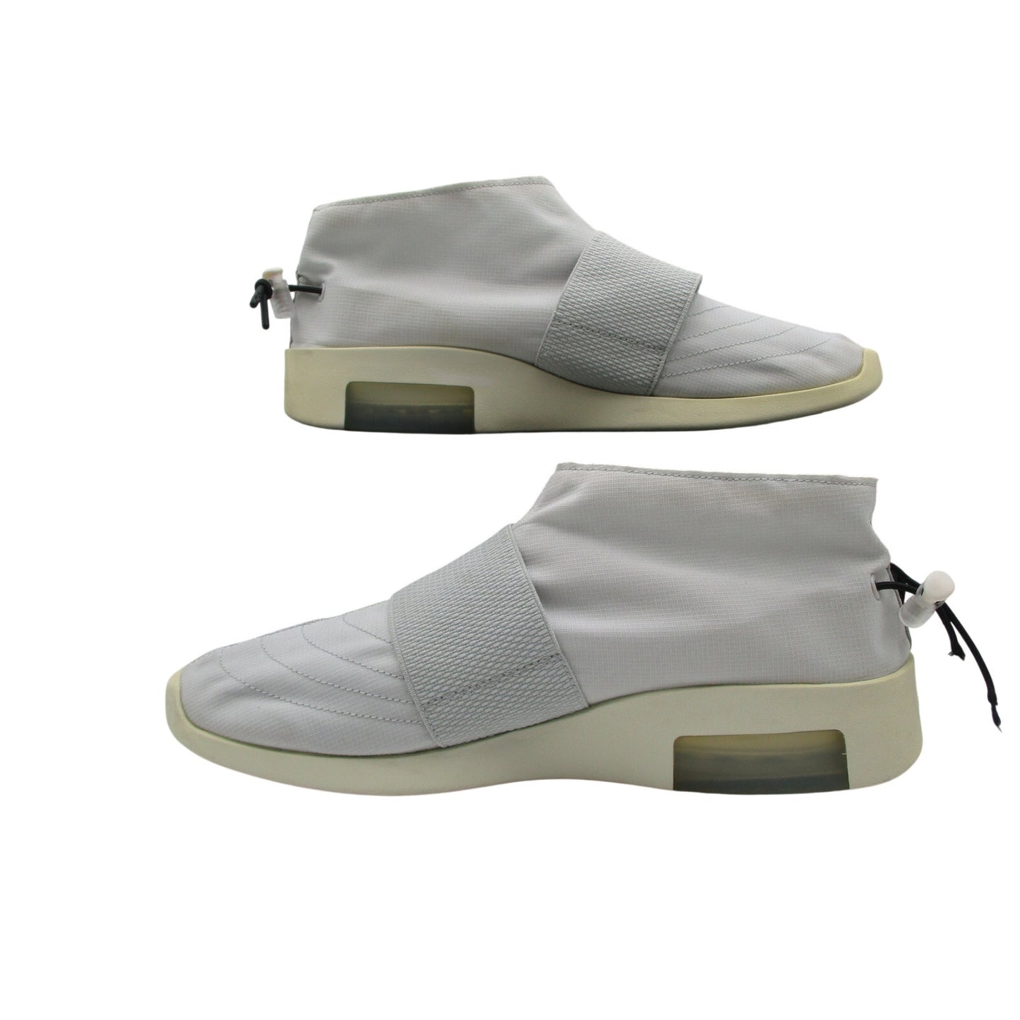 Nike Air Fear of God Moccasin AT8086-001 Pure Platinum Men's 12 Used 1J32
