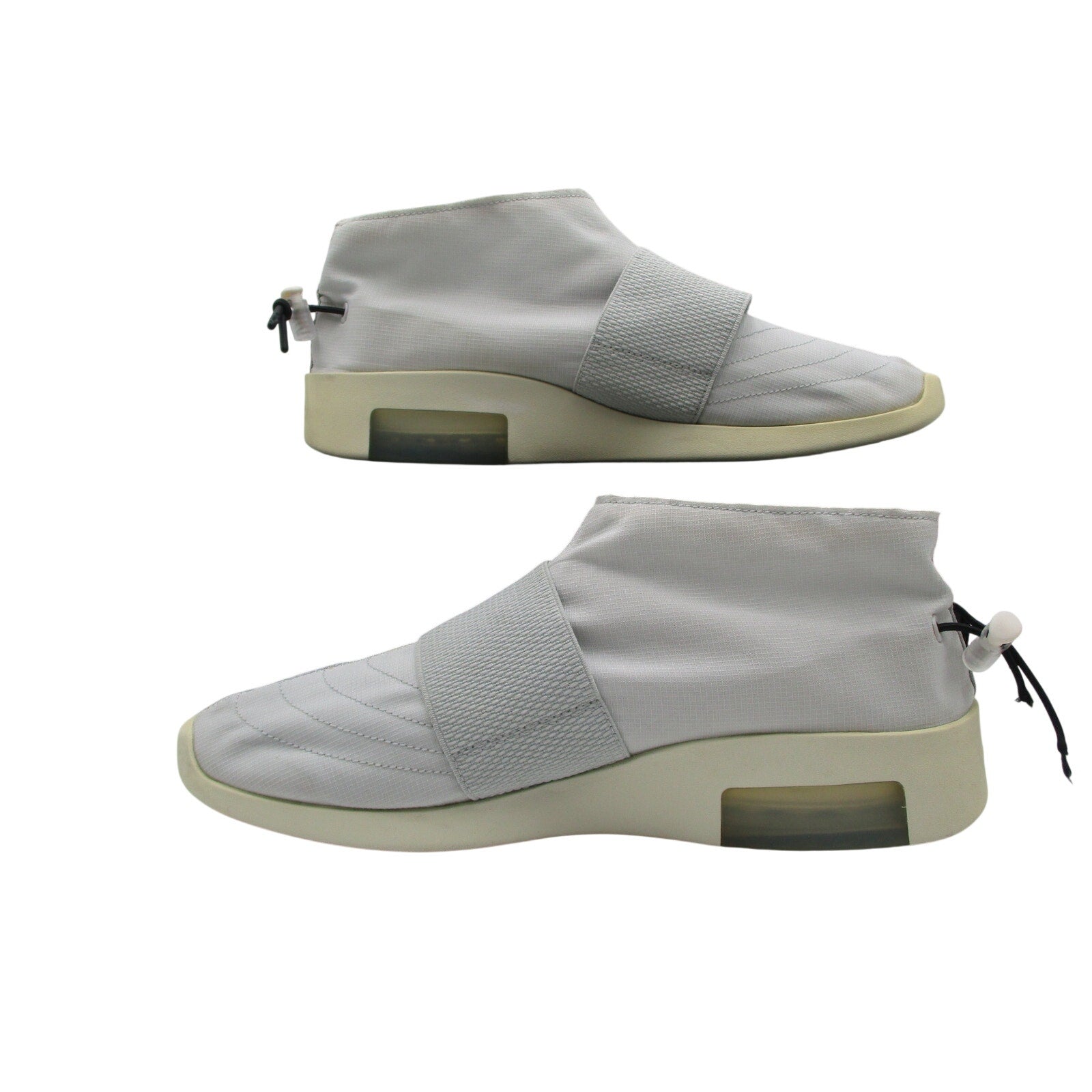 Nike Air Fear of God Moccasin AT8086-001 Pure Platinum Men's 12 Used 1J32