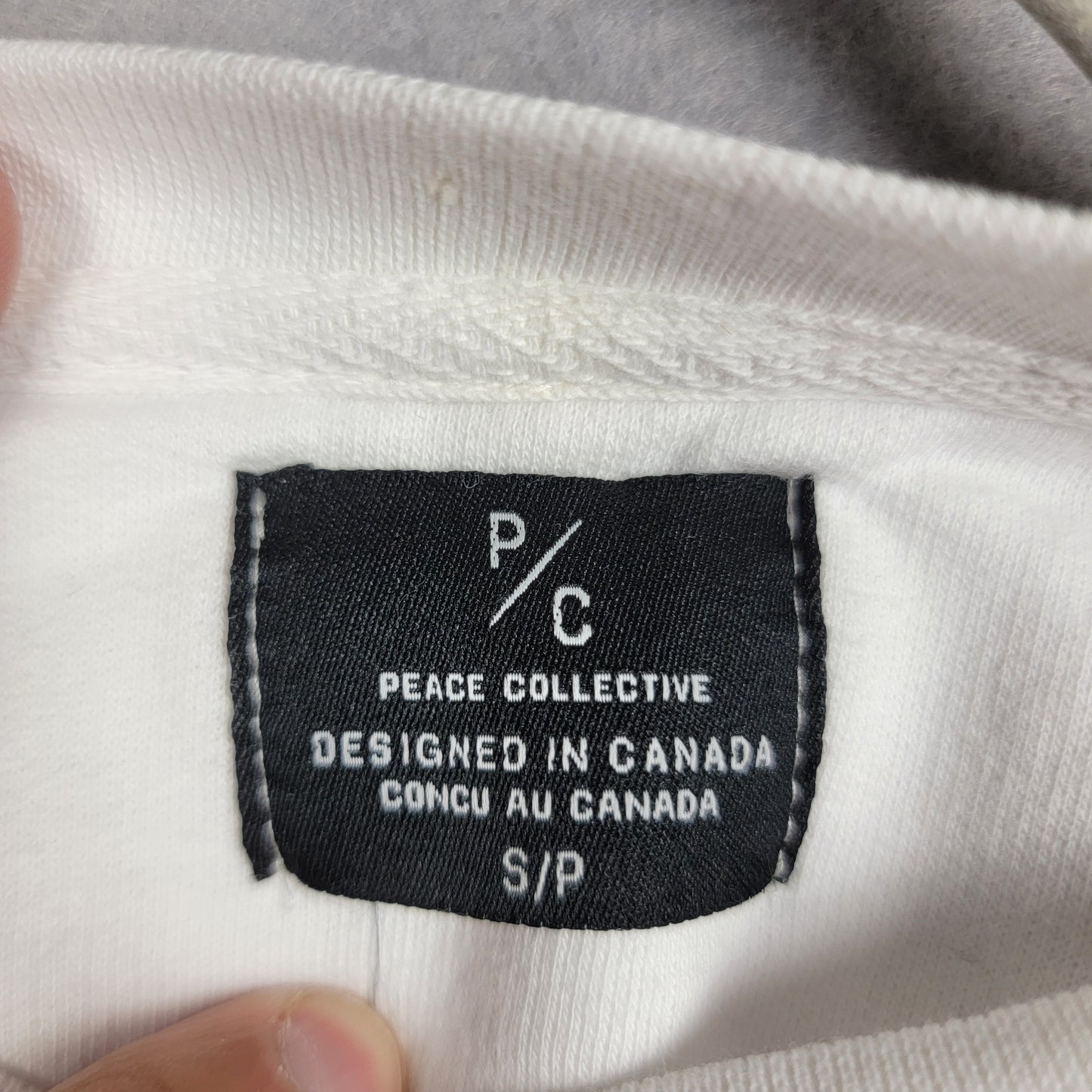 Peace Collective San Diego FC MLS Crewneck Sweatshirt White Small Preowned3