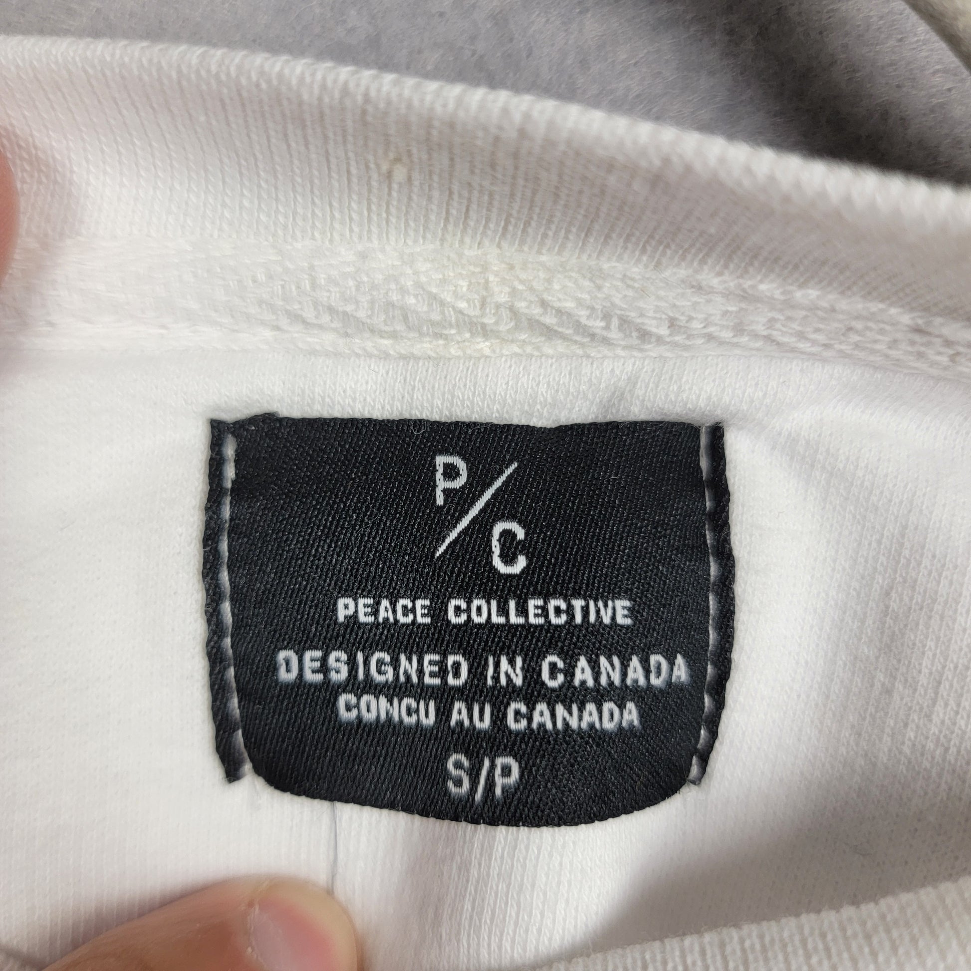 Peace Collective San Diego FC MLS Crewneck Sweatshirt White Small Preowned3