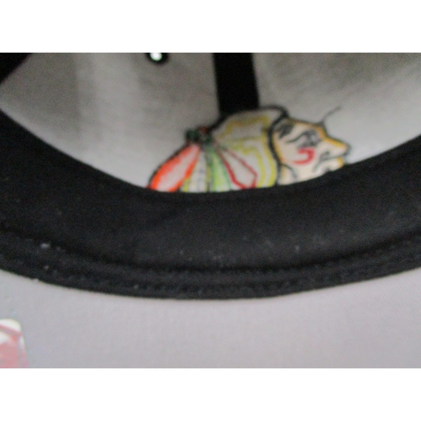 Chicago Blackhawks Hat Cap Strap Back One Size Black Nhl Hockey Fan Favorite
