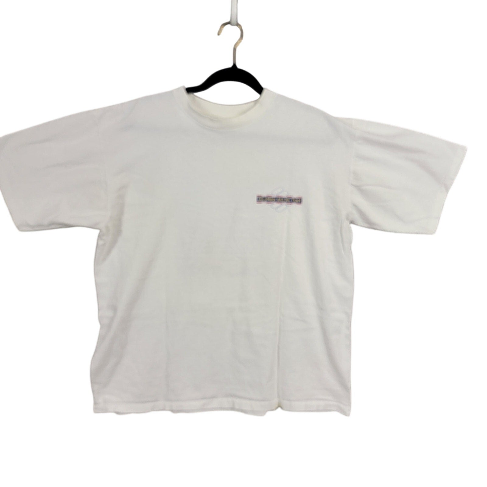 Vintage Columbia Sailing Team T Shirt XL Made USA Single Stitch Tee0