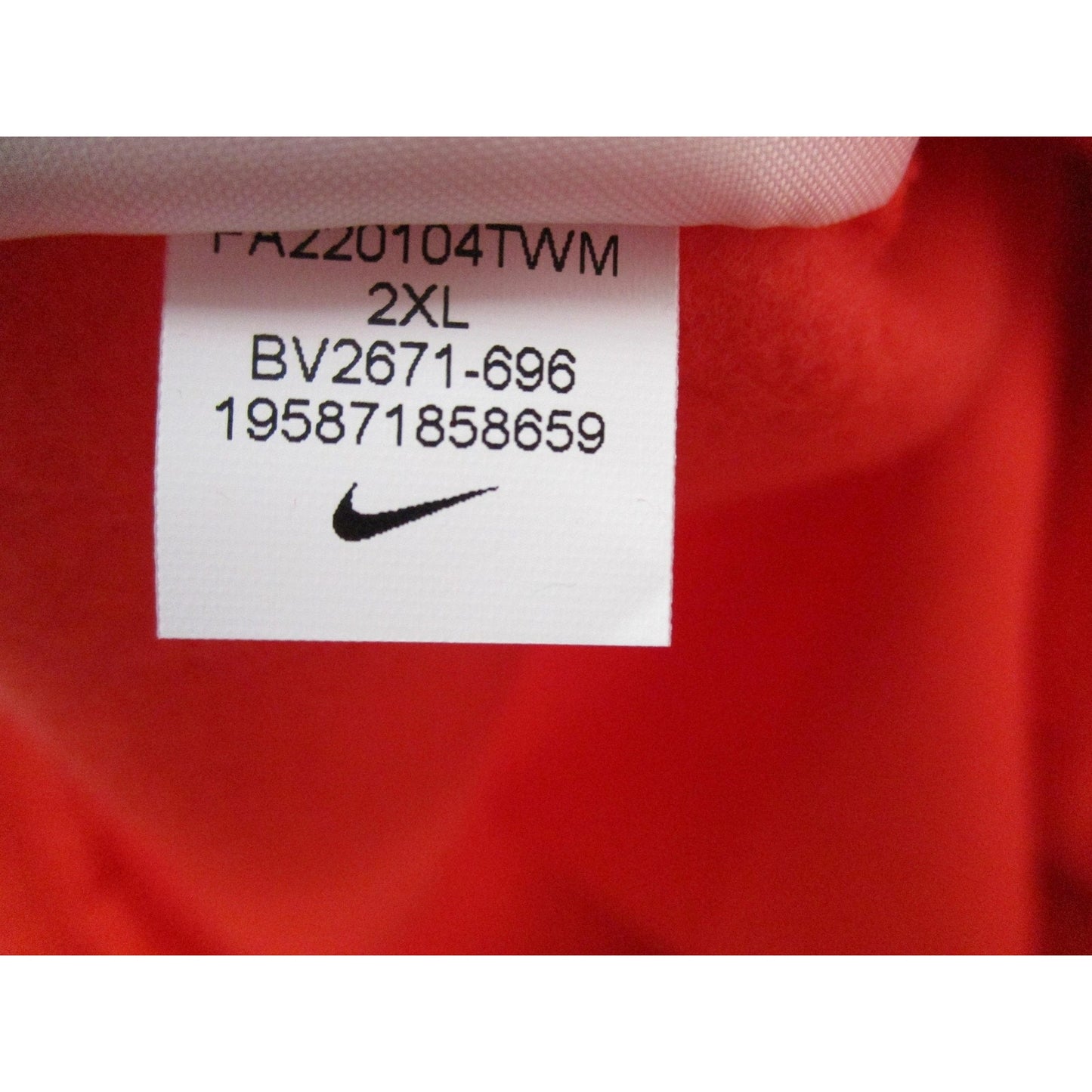 Nike Sportswear Club Fleece Pants Mens 2XL Red Joggers Sweatpants Taper Leg 1245 NWT