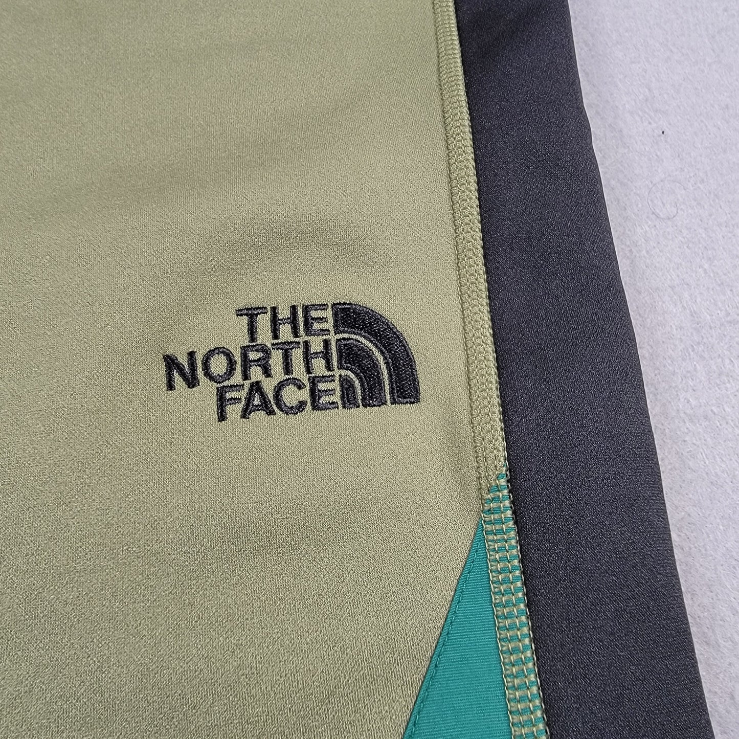 The North Face Steep Tech Womens Tights XL Green Teal Black Colorblock NWOT2