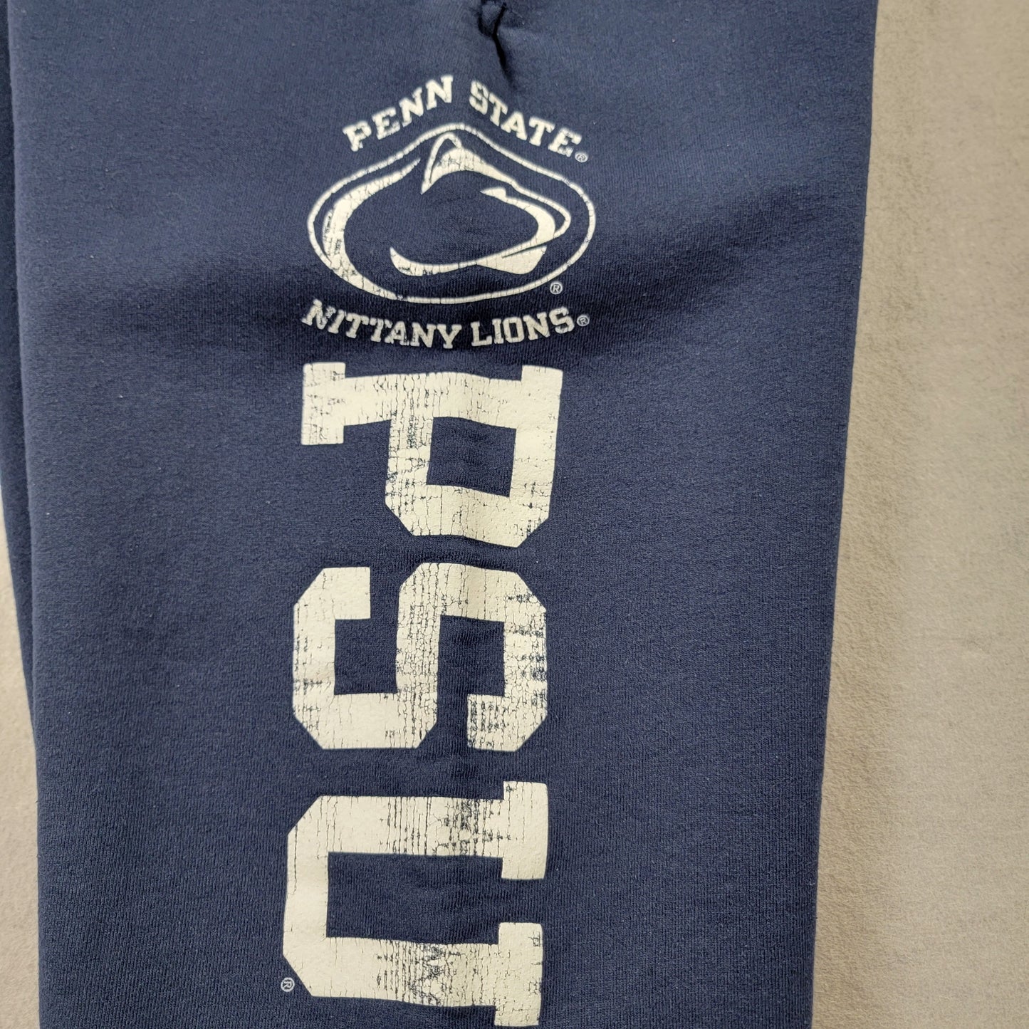 Penn State Nittany Lions Russell Athletic Sweatpants Size L Navy Blue Preowned2