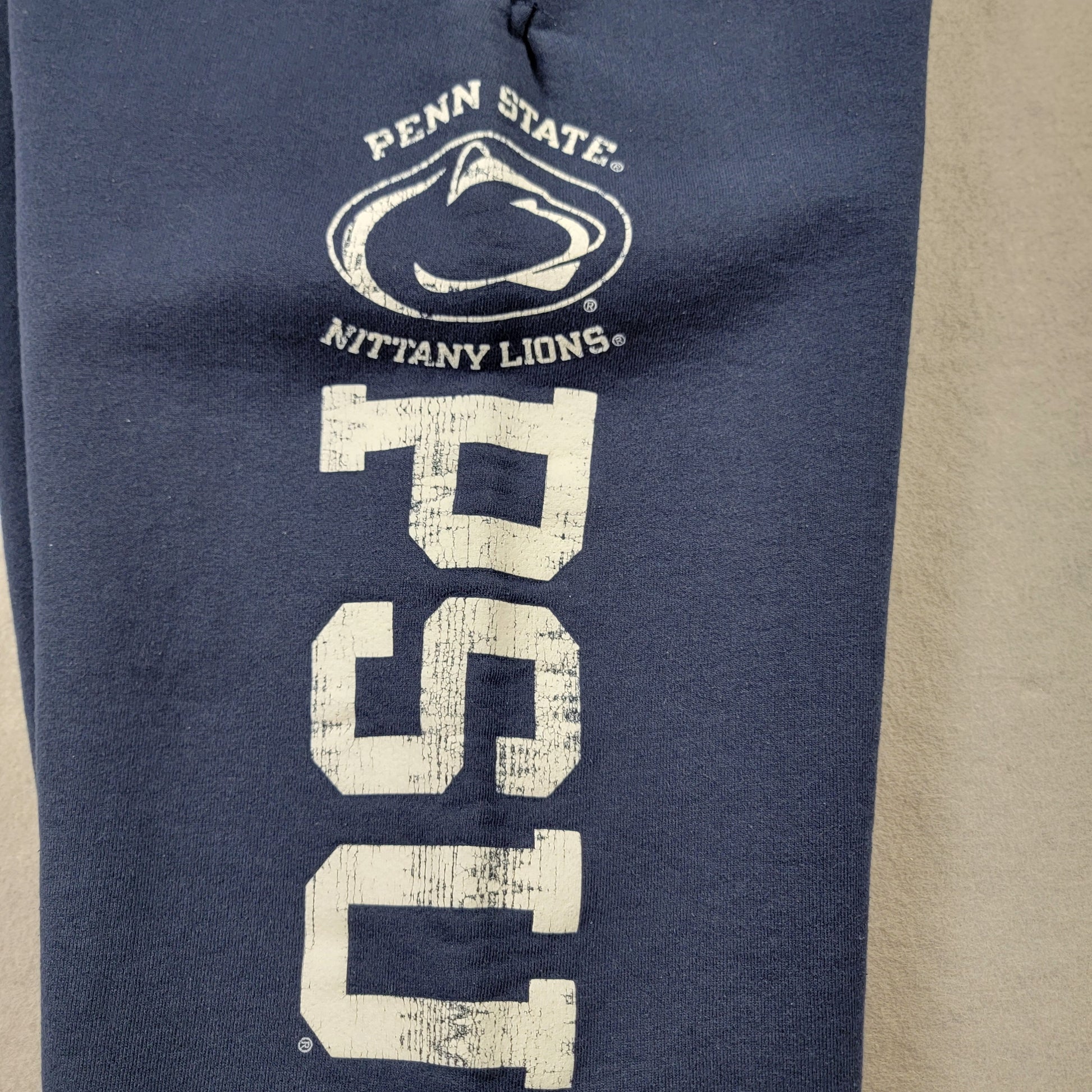 Penn State Nittany Lions Russell Athletic Sweatpants Size L Navy Blue Preowned2