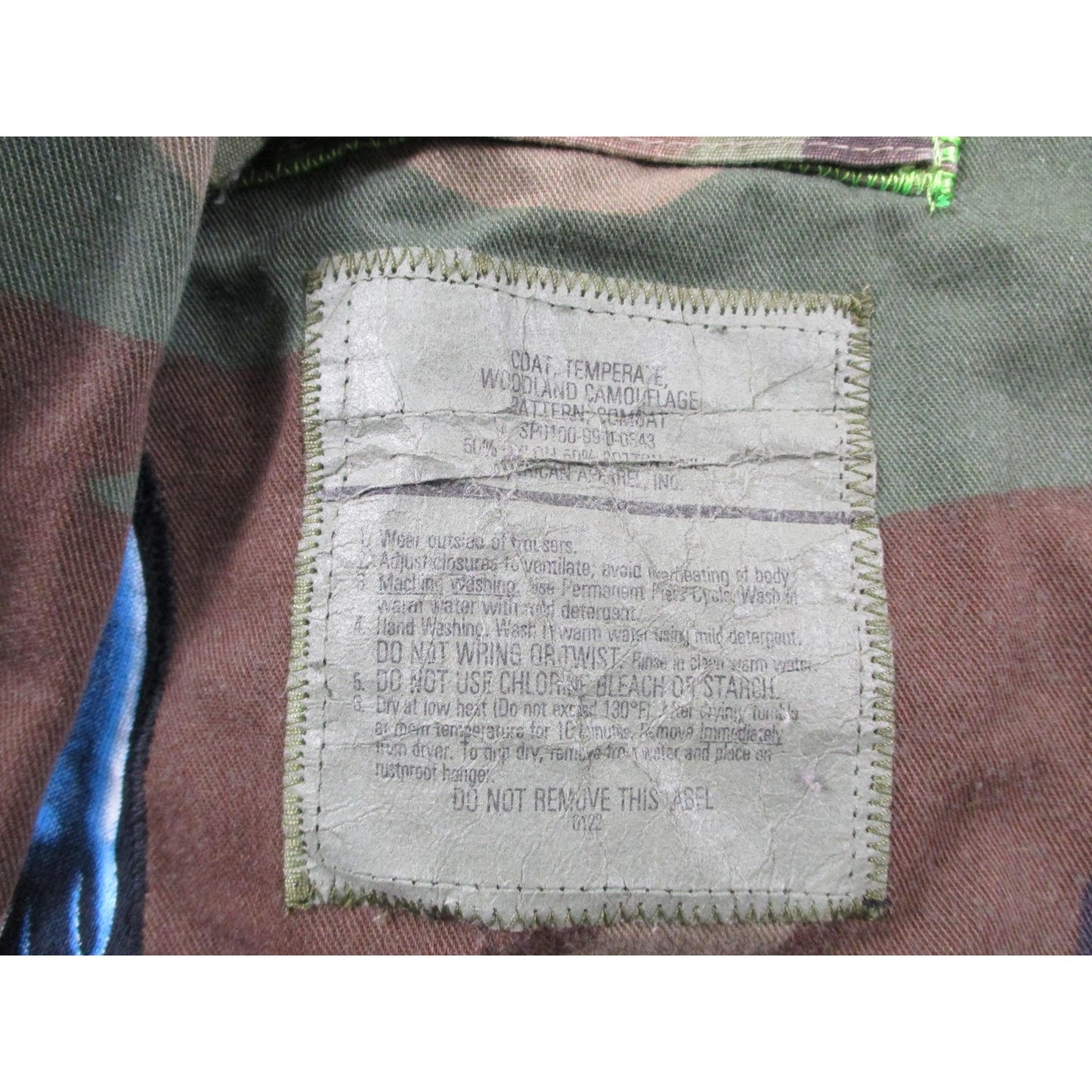 Aboves Garden Custom Jacket Mens Xlt Green Camo Military Skull Dragon Patchwork
