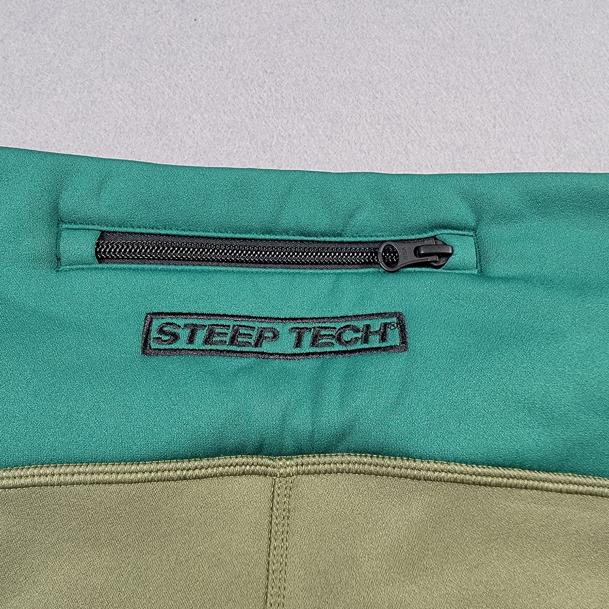 The North Face Steep Tech Womens Tights XL Green Teal Black Colorblock NWOT5