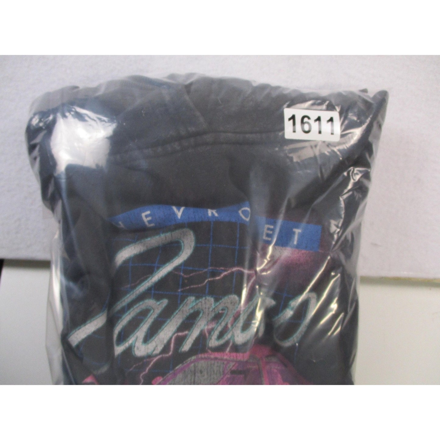 Chemistry Hoodie Mens Large Black Fleece Sweatshirt "1969" Camaro Retro Graphic Pre-Owned